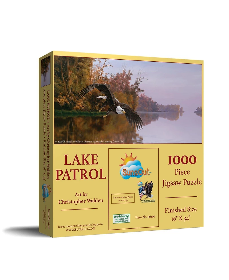 SunsOut Lake Patrol 1000 piece Jigsaw Puzzle for Adults