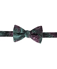Trafalgar Men's The Arcane Storm Silk Novelty Bow Tie
