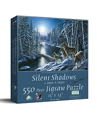 SunsOut Silent Shadows 550 piece Jigsaw Puzzle for Adults