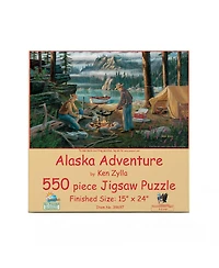 SunsOut Alaska Adventure 550 piece Jigsaw Puzzle for Adults