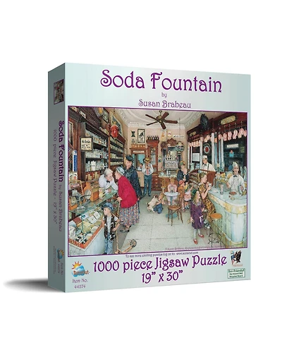 SunsOut Soda Fountain 1000 piece Jigsaw Puzzle for Adults