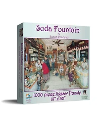 SunsOut Soda Fountain 1000 piece Jigsaw Puzzle for Adults