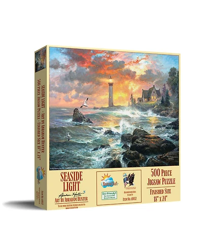 SunsOut Seaside Light 500 piece Jigsaw Puzzle for Adults