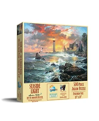 SunsOut Seaside Light 500 piece Jigsaw Puzzle for Adults