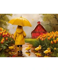 SunsOut Rainy Day Walk 1000 piece Jigsaw Puzzle for Adults