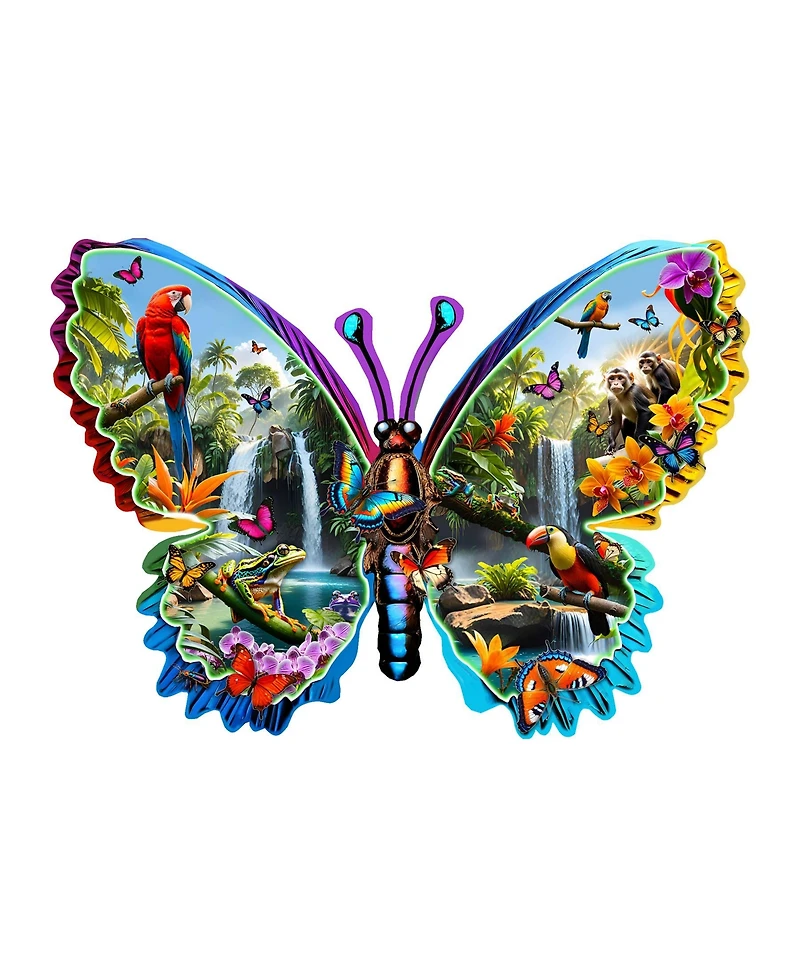 SunsOut Forest Creatures 1000 piece Jigsaw Puzzle for Adults Special Shape