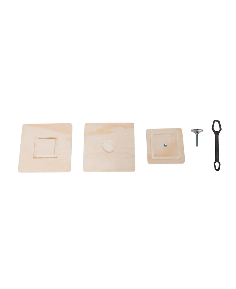 Zeus & Ruta 9 Adjustable Floor to Ceiling Cat Tree Multi Level Vertical Condo Climbing Frame