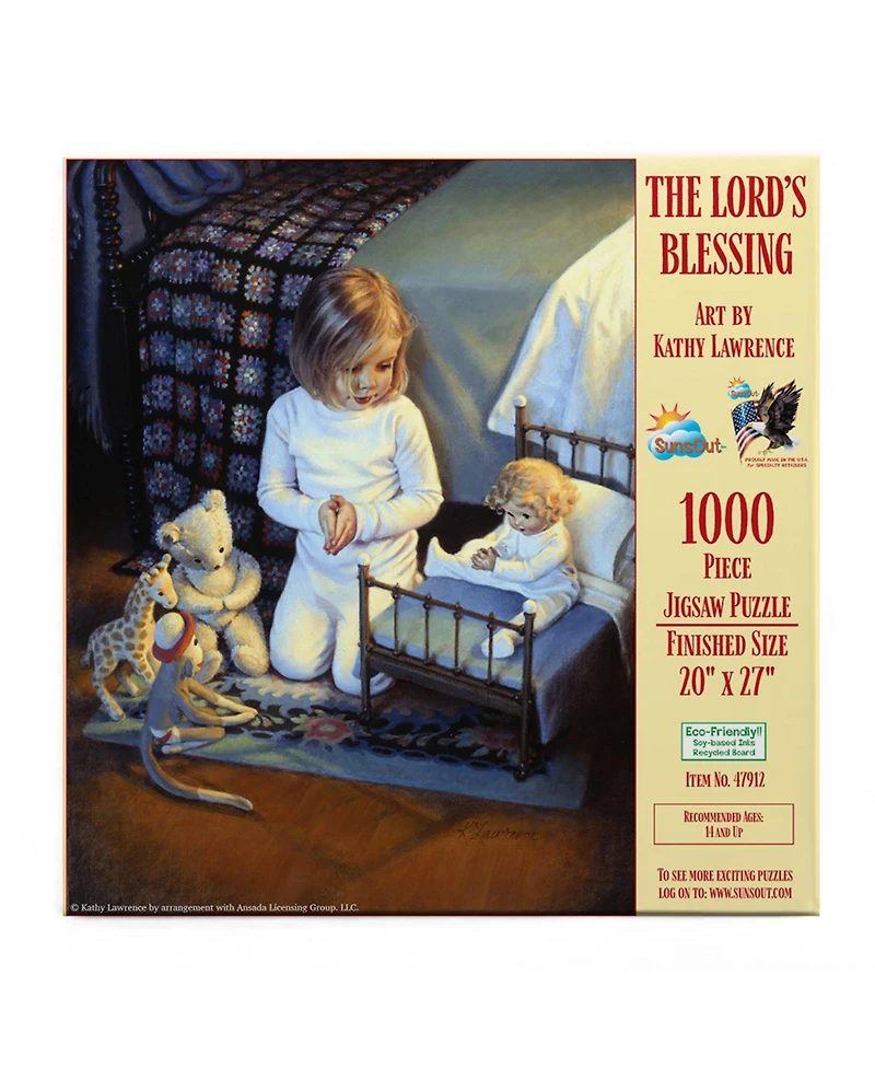 SunsOut The Lord's Blessing 1000 piece Jigsaw Puzzle for Adults