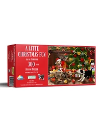 SunsOut A Little Christmas Fun 300 piece Jigsaw Puzzle for Adults
