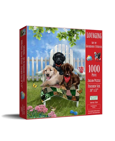SunsOut Lounging 1000 piece Jigsaw Puzzle for Adults