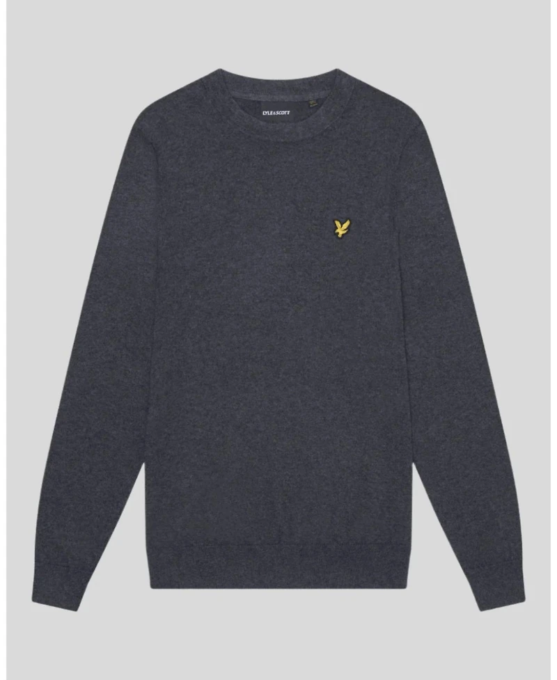 Lyle & Scott Men's Cotton Merino Crew Neck Sweater