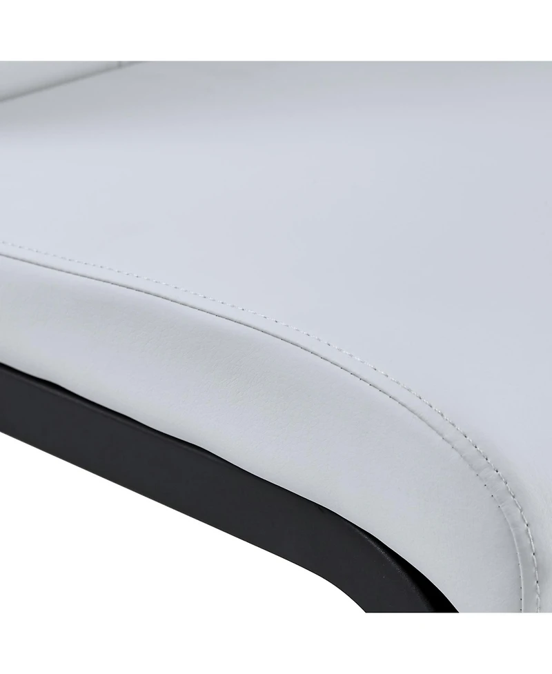 Streamdale FurniturePU Leather Dining Chair Set of 2