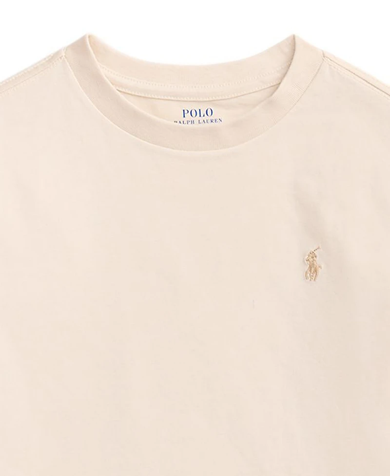 Polo Ralph Lauren Toddler and Little Boys Cotton Jersey Crewneck T-Shirt