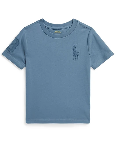 Polo Ralph Lauren Boys' 2-7 Embroidered Big Pony Crewneck T-Shirt