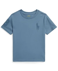 Polo Ralph Lauren Boys' 2-7 Embroidered Big Pony Crewneck T-Shirt