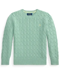Polo Ralph Lauren Boys' 8-20 Cable-Knit Rib Cuff Sweater
