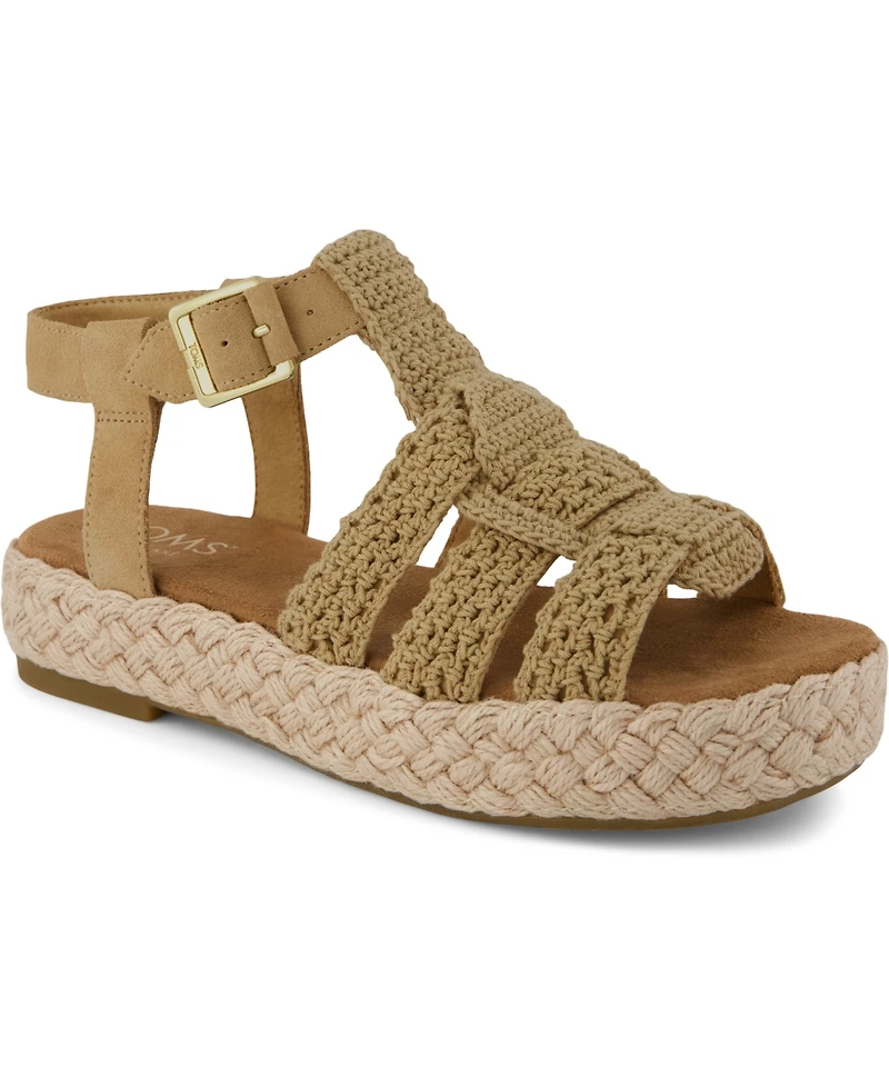 Toms Women's Jac Fisherman Platform Sandals