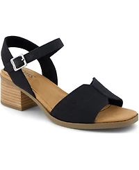 Toms Women's Eloise Block Heel Dress Sandals