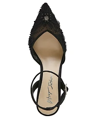 Betsey Johnson Women's Delia Ankle Strap Pumps