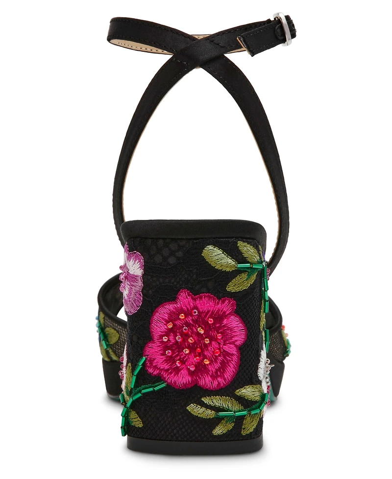 Betsey Johnson Women's Kenni Ankle Strap Dress Sandals