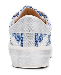 Betsey Johnson Women's Damon Floral Lace-Up Sneakers
