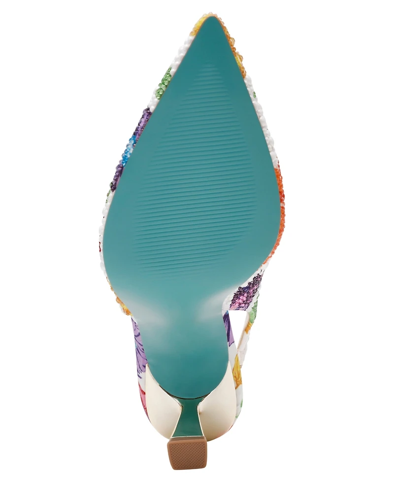 Betsey Johnson Women's Clark Slingback Evening Pumps