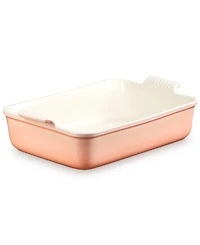 Le Creuset Stoneware 6.75 Quart Heritage Deep Rectangular Lasagna Dish