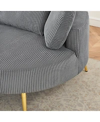 Streamdale 43" Grey Comfortable Chair - Meeting, Living, Bedroom