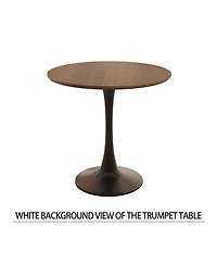 Streamdale Furniture Streamdale 31.5" Walnut Round Dining Set- Table & 2 Chairs