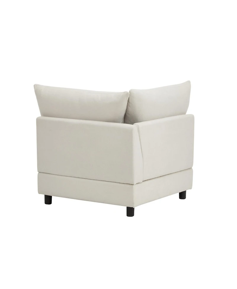 Streamdale Furniture Streamdale 130" Oversize 5-Piece Modular Sectional Sofa with Ottoman