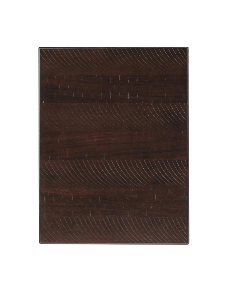 Streamdale Furniture Solid Wood End Table with Drawer, Narrow Sofa Side