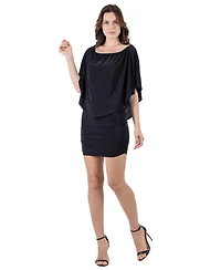24seven Comfort Apparel Convertible Women's Bodycon Mini Dress