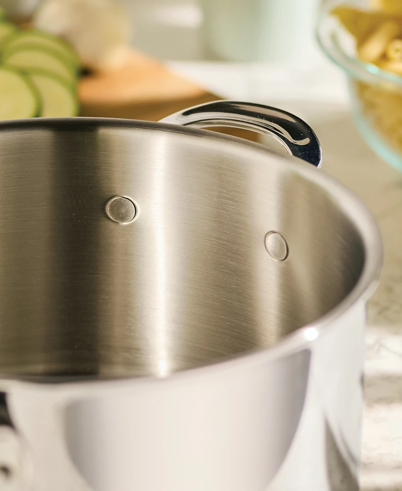 Anolon EverLast Stainless Steel 10.75" Tri-Ply Clad Stockpot