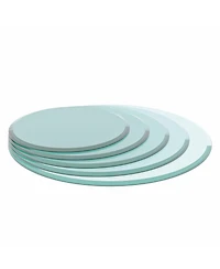 Streamdale Furniture 24" Round Tempered Glass Table Top - 1/2" Thick