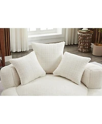 Streamdale Furniture Foam Bean Bag Chair - Soft Chenille Cover