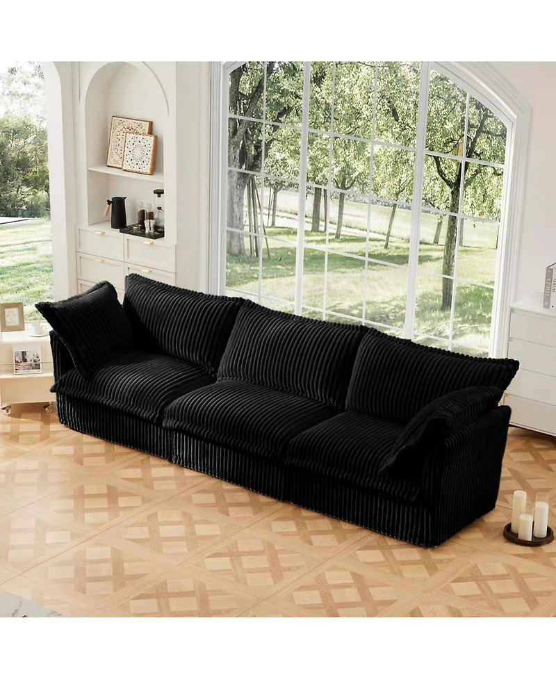 Streamdale Furniture Slipcovered 3-Seater Sofa