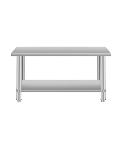 Streamdale Furniture Stainless Steel Kitchen Prep Table 48"x24"