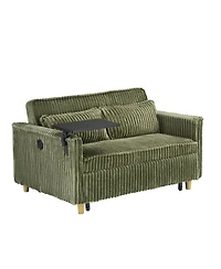Streamdale Furniture Pull-Out Sofa w/ Tabletop & Usb
