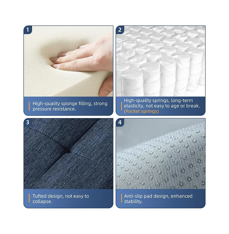 Streamdale Furniture Streamdale Modern Oversized Chenille Sectional Sofa with Ottoman & Pillows