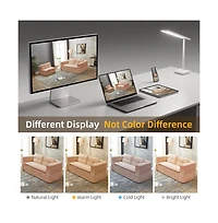 Streamdale Furniture Corduroy Sectional Sofa Bed with Chaise & Blanket