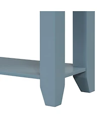 Streamdale Furniture Streamdale 55.4" Modern Console Table with 3 Drawers & Metal Handles