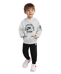 Nike Toddler Boys 2-Piece Sportswear P.e. French Terry Pullover and Pant Set