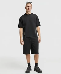 Mode of One Men's Relaxed-Fit Wide Solid Shorts, Macy's Exclusive