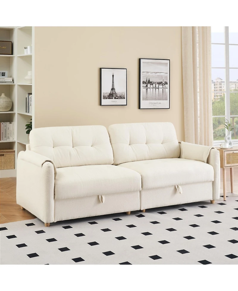 Streamdale Furniture Teddy Cotton Linen Sofa