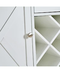 Streamdale Furniture Streamdale Bar Cabinet Console Table with Storage