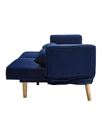 Streamdale Furniture 72.8" Futon Sofa Bed, Adjustable Recliner