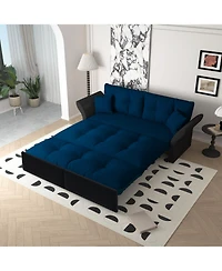 Streamdale Furniture Streamdale Queen Pull Out Sofa Bed, 3-in-1 Convertible Sleeper