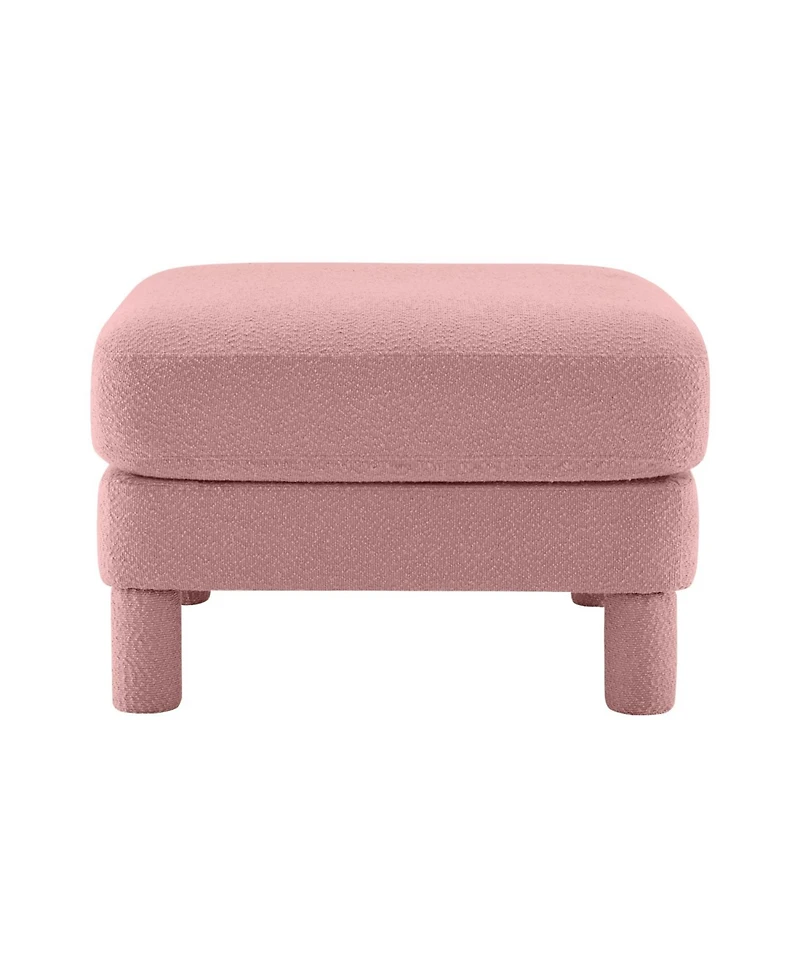 Streamdale Furniture Lucas Ottoman Polyester-Pink