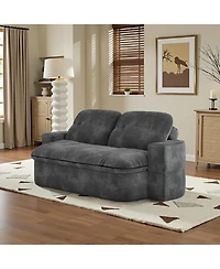 Streamdale 2-in-1 Convertible Sofa Bed with Memory Foam - No Assembly