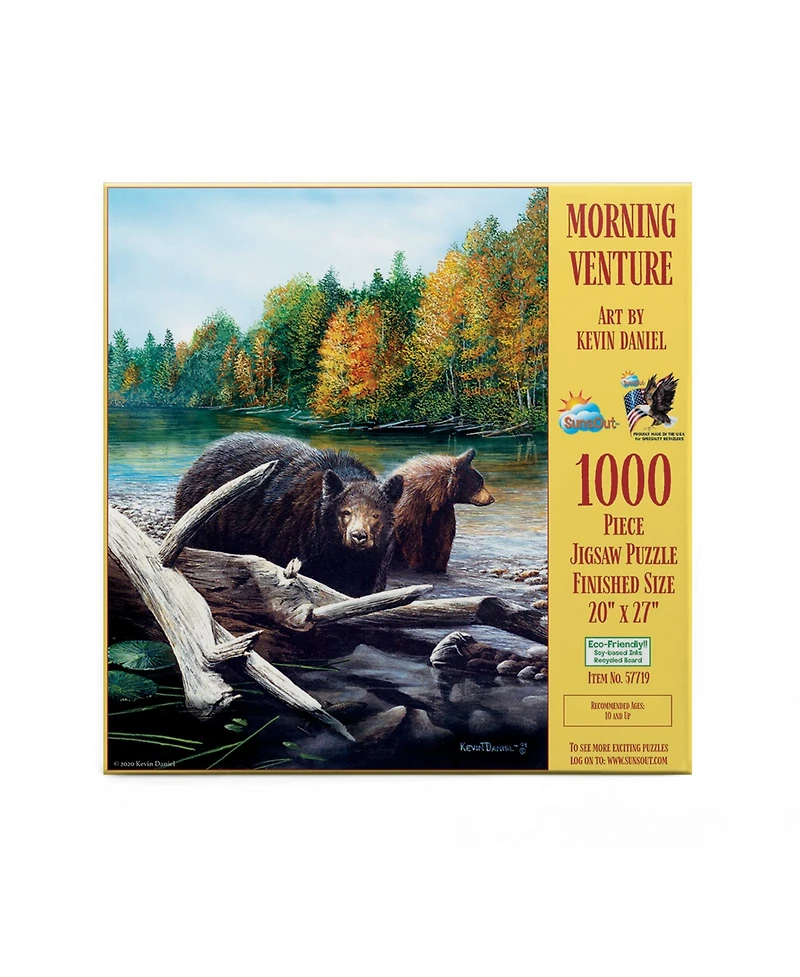SunsOut Morning Venture 1000 piece Jigsaw Puzzle for Adults